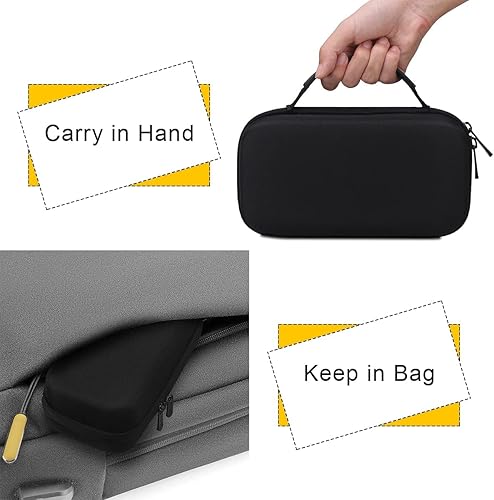 Miniatura 6 de BOVKE Funda de viaje de repuesto para Halo Bolt Air 58830mWh, kit de arranque de emergencia portátil con bomba de neumáticos, cargador de coche,