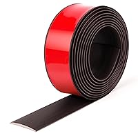 Vista 14 de Bnell Tira de Transición de Piso Tiras de Cobertura de Piso Autoadhesivas Transiciones de Pisos Tira de Piso Laminado Tira Divisoria Plana de Piso