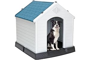 Pet Republic Large Plastic Dog House: A Haven for Outdoor Companions