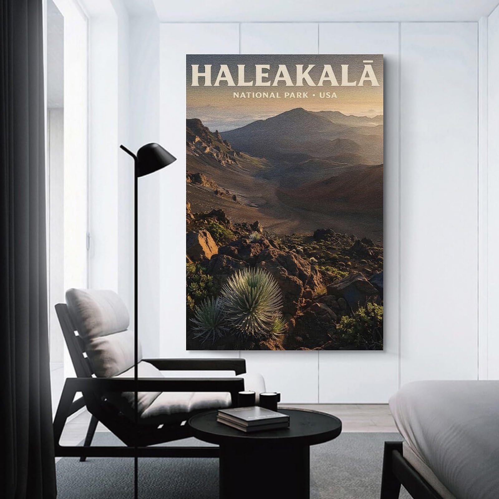 Junmoney Unframe-Style-21 Haleakala National Park Travel Room Decor Wall Art, 16X24inch(40X60cm), For Hallway, Lounge Or Guest Room, Gift Idea For Housewarming And Birthdays