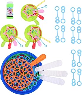 Bubble Wand Bubble Maker 1 Set 36pcs Giant Bubble Wands Kit Big Bubbles Wand Toy Funny Bubbles Maker Bubble Blowing Maker Toys for Kid Children Bubbles for Kids Outdoor Dish Wand
