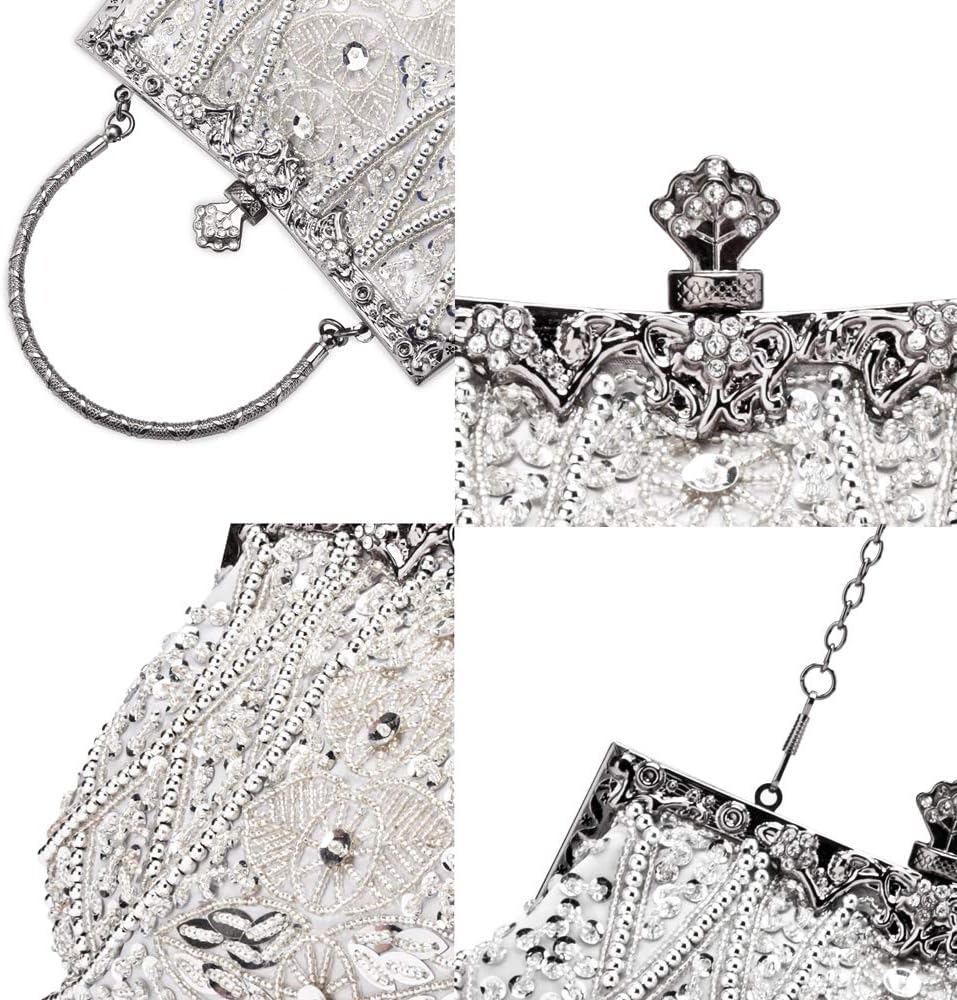 Womens Evening Clutch Bag Designer Evening Handbag Hand Bag,Lady Party Wedding Clutch Purse | Hand Bag, Lady, Party, Wedding - Image 5