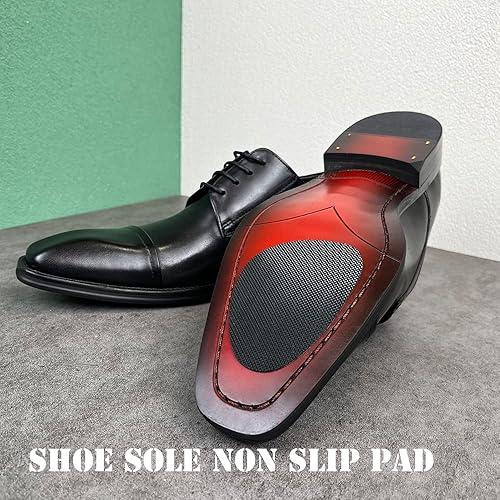 Miniatura 2 de 6 pares de almohadillas antideslizantes para zapatos con suela de zapato, protector antideslizante para el talón, suela de goma para zapatos, cojín