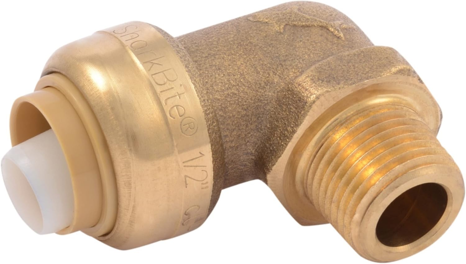 Buy SharkBite 12 Inch x 38 Inch 90 Degree Dishwasher Elbow, MNPT, Push