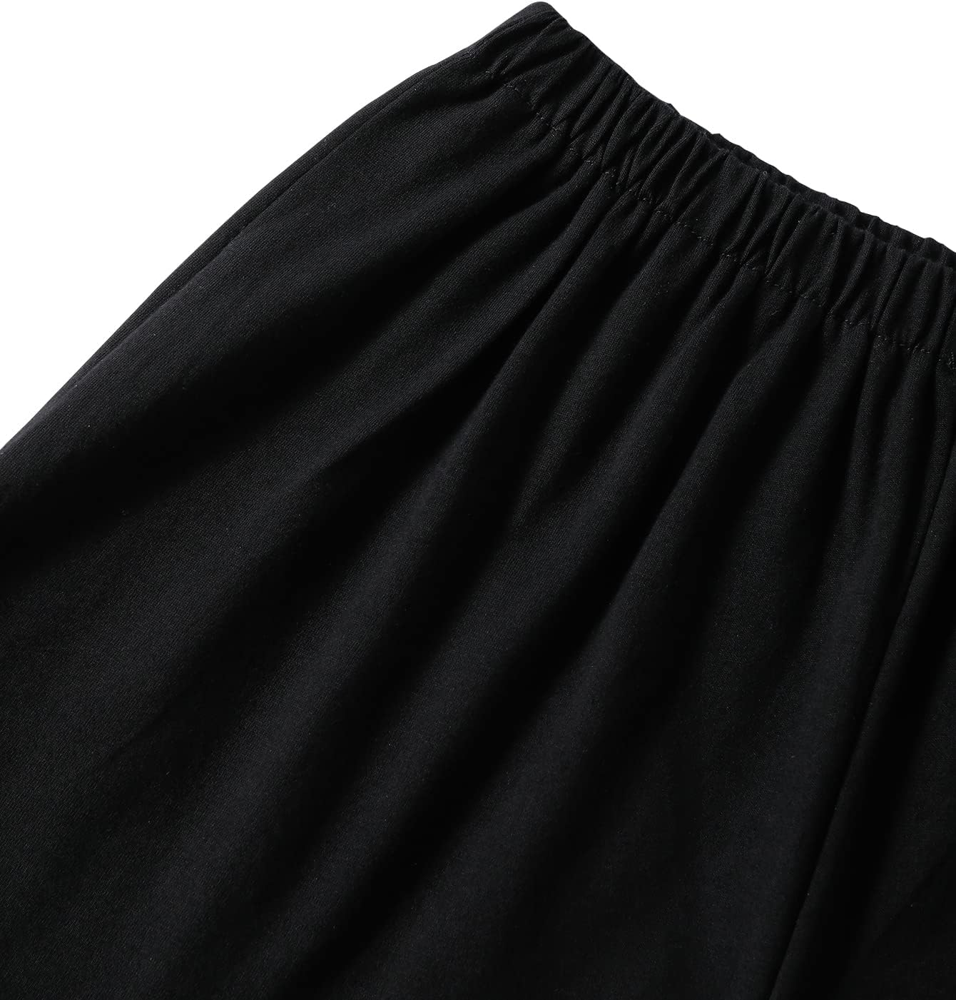 LYANER Women's Pajamas Set Heart Print Button Short Sleeve Shirt with Shorts Sleepwear PJs Set - Image 3