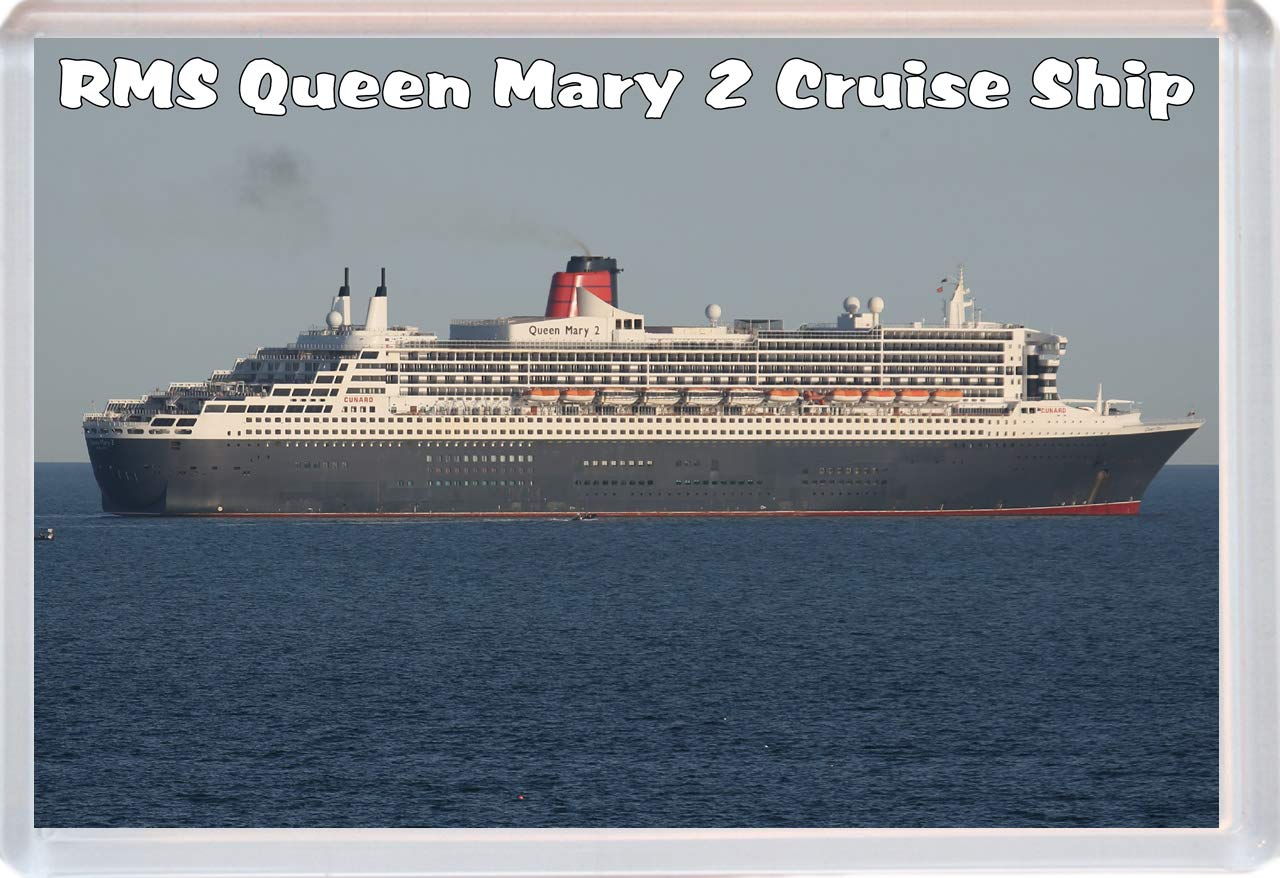 Baked Bean Store Rms Queen Mary 2 / Qm2 Cruise Ship- Jumbo Fridge Magnet/Magnets Bbsm2014