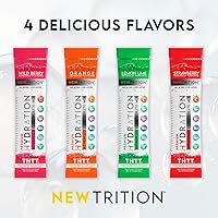 Vista 50 de NewTrition® Hydration Powder - Pack of 48 Electrolyte Powder Packets, Naturally Flavored Hydrating Packets for Water, Fast Acting Electrolytes with