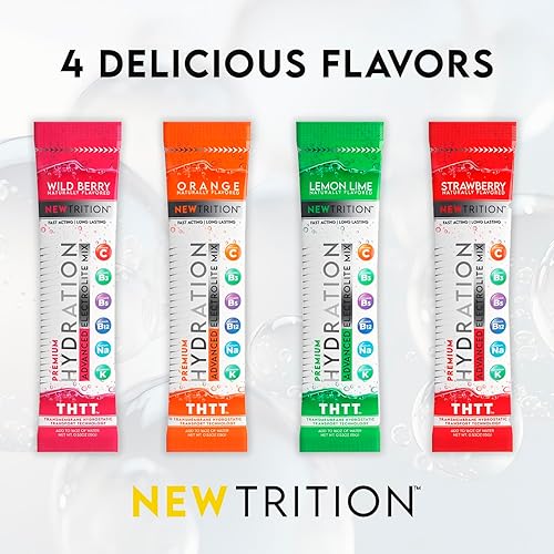 Miniatura 6 de Polvo de hidratación, paquetes de polvo de electrolitos, paquetes hidratantes con sabor natural para agua, electrolitos hidratantes de acción rápida