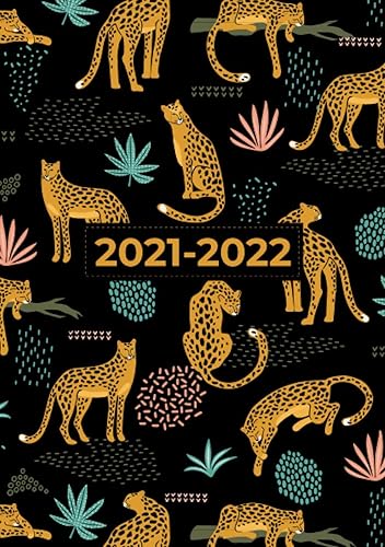 A5 Academic Diary 2021-2022 Week To View | Leopards in The Wild: Mid Year Diary / Academic Planner August 2021 - July 2022 / Personal Organiser for ... Goals, Lists) Inspirational &amp; Motivational