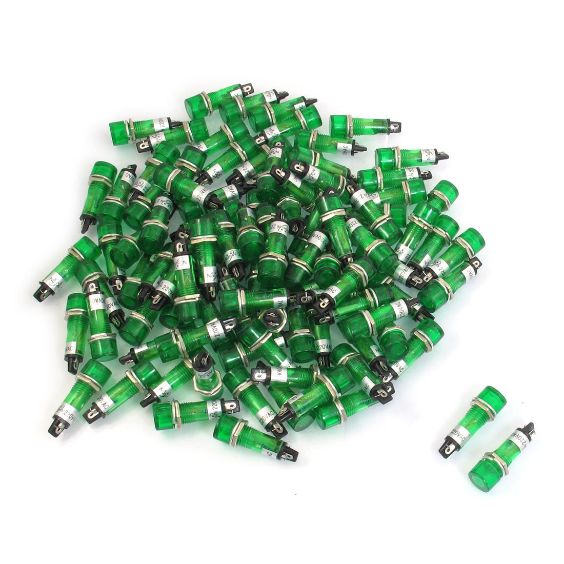 100 Pcs AC suitablevoltageV Green Recessed Power Signal Indicator Light XD10-3 (SN: 9fa 947 1f4 408 be0)-image-43