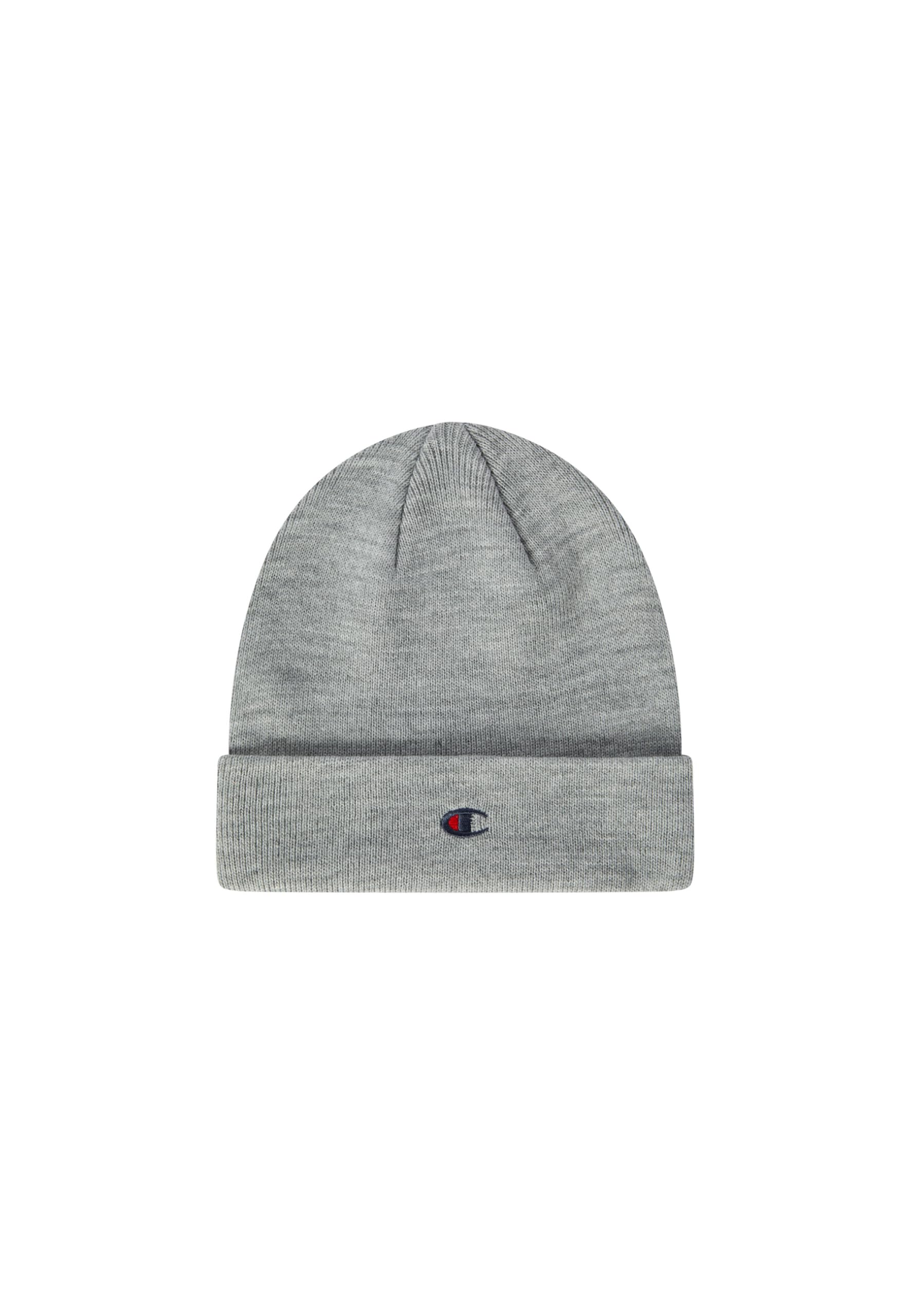 Champion Embroidered C Logo Beanie Cap, one Size, Warm and Soft Knit, Cuff with Embroidered Logo, Essential Accessory for the Cold Season