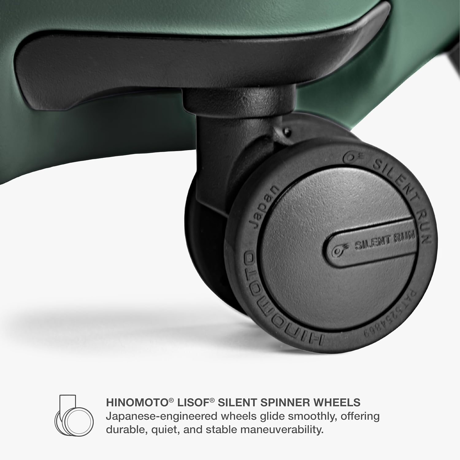 Traveler's Choice Markham Hardside Expandable Luggage with Double Spinner Wheels, Carry-On 21-Inch Suitcase, TSA Lock, 21-Inch, Green