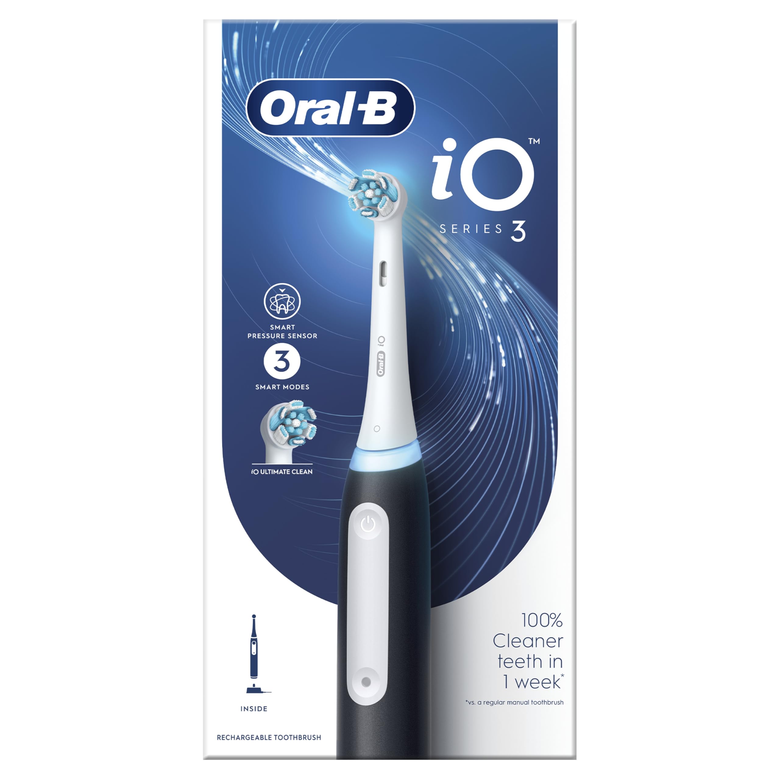 Oral-B Series 3 Io Cepillo Dental Negro