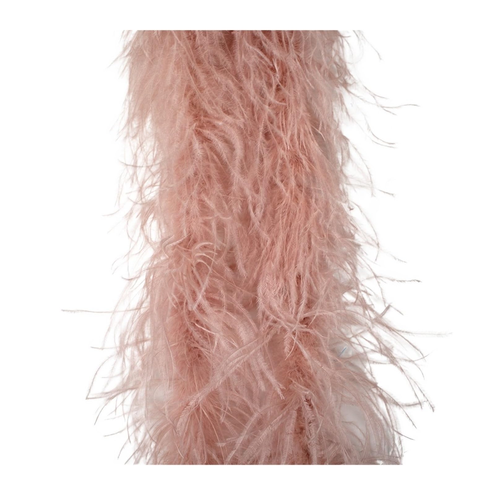 Boas à plumes Boa en plumes d'autruche moelleuses, for coiffure de mariage, décoration fête, garniture artisanale couture