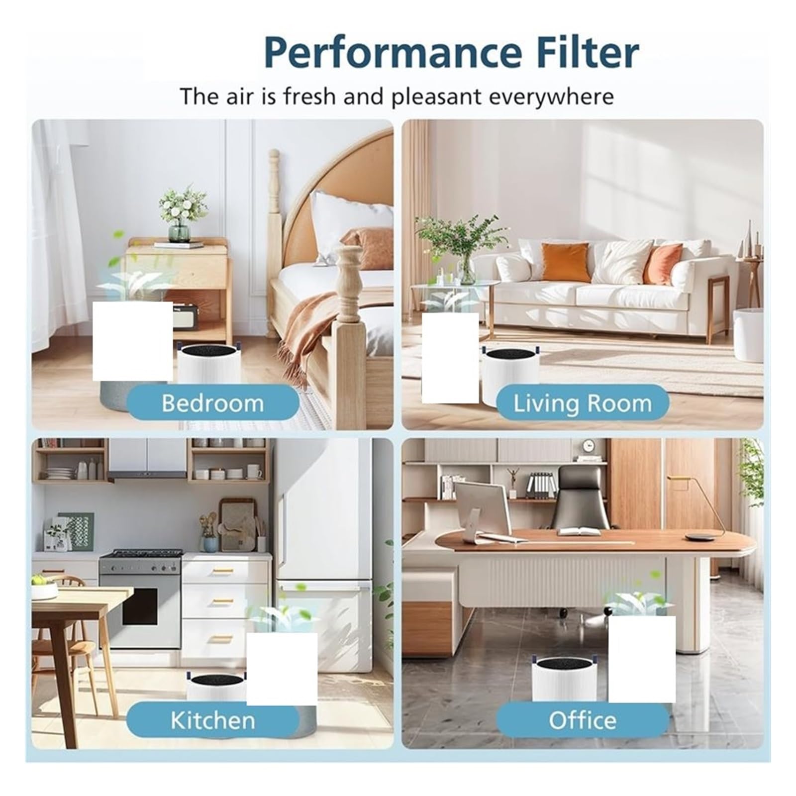 Filtr Wymienny, Kompatybilny Z Blueair Blue Pure 511I Max, 3 Sztuki Do Oczyszczacza Powietrza