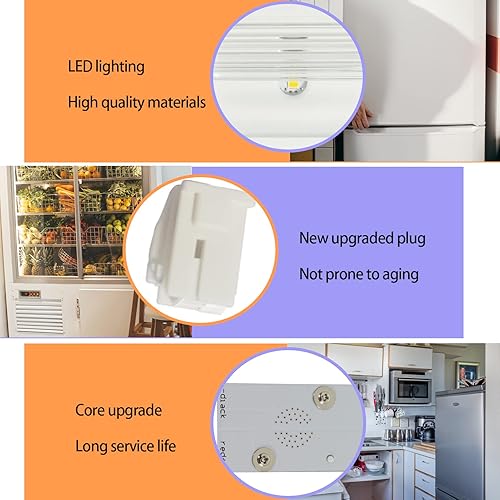 Miniatura 3 de Actualización 2024 W10695459 W10843353 W11683243 para Whirlpool Maytag Refrigerador Led Module Component*2, reemplaza W10660728 W10279030 W11205083