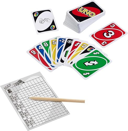 Miniatura 7 de Juego de cartas Uno Deluxe, 7 años +