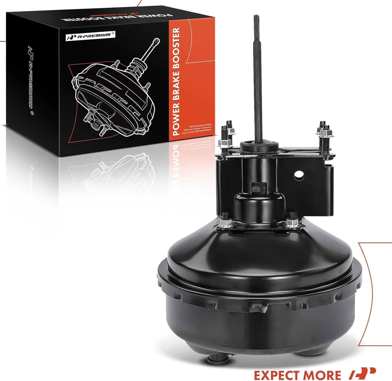 A-Premium Vacuum Power Brake Booster Compatible with Dodge Ram 1500/Ram 2500/Ram 3500, 1994 1995 1996 1997, 3.9L 5.2L 5.9L 8.0L, Without Master Cylinder