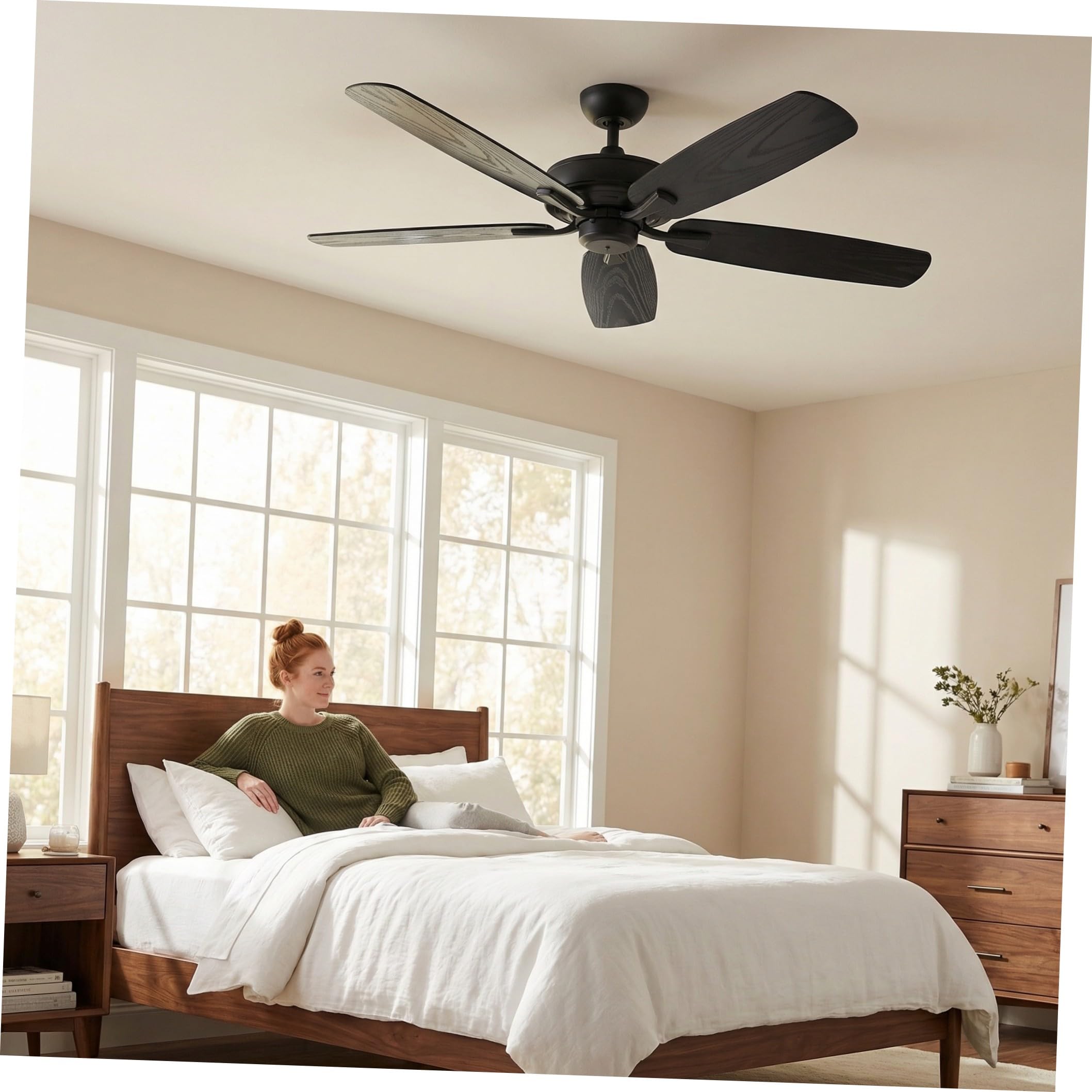 DOITOOL 5 Pezzi Lamette Ricambio per Ventilatore da Soffitto 52 Pollici in