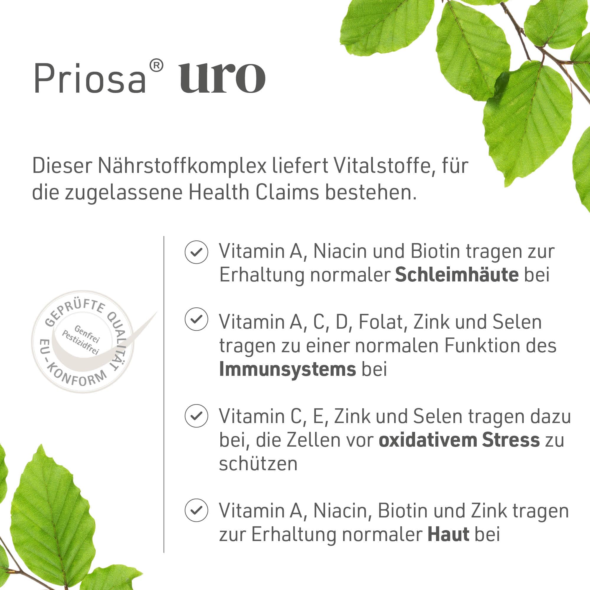 Priosa® uro I 90 Multivitamin Kapseln