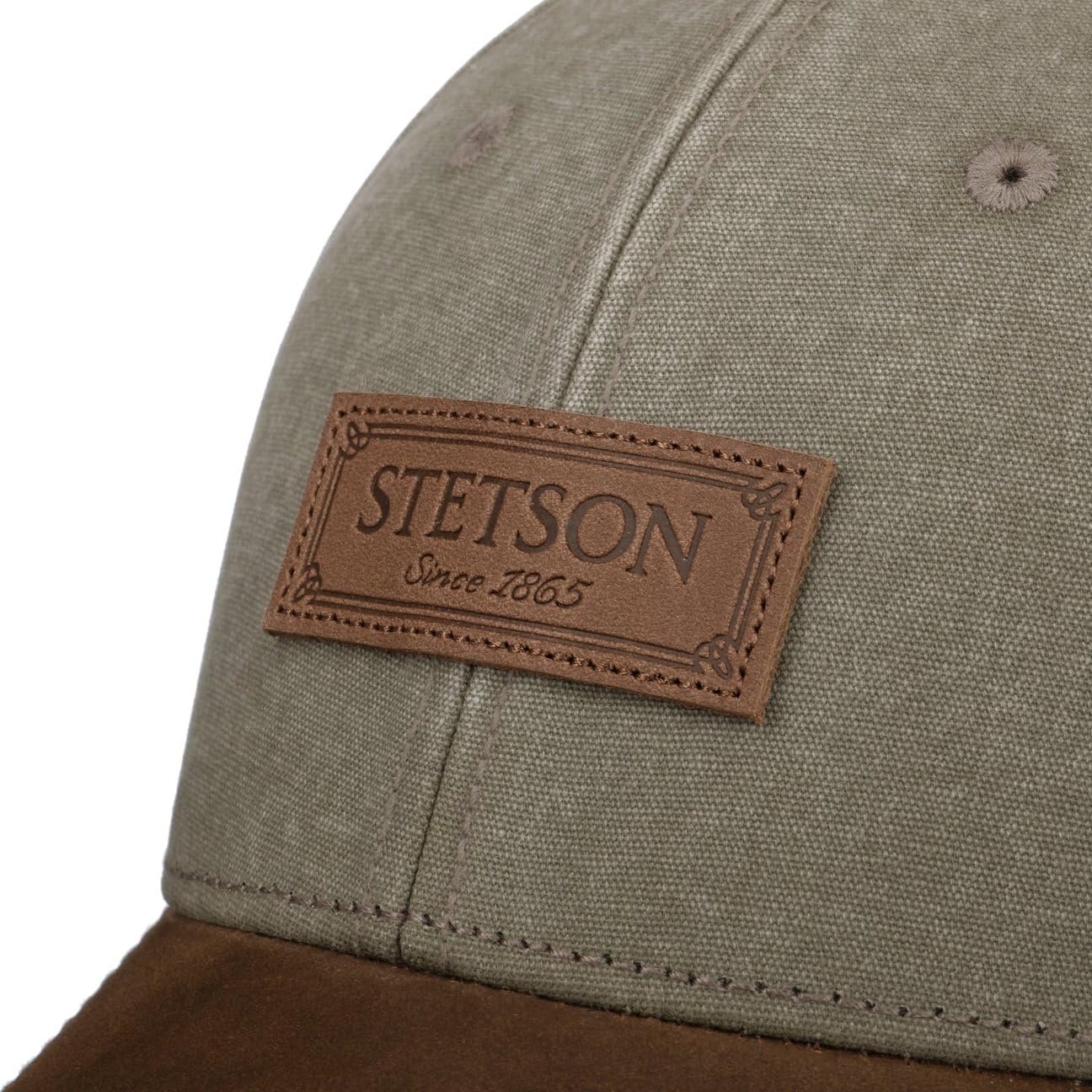 Stetson Rustic UV-Schutz 40+ Baseballcap 6 Panel Strapback Herren Sommer Winter