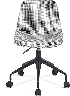 VIWIX Pop Silla de Oficina, Tela, Pata de Gallo, Tamaño único