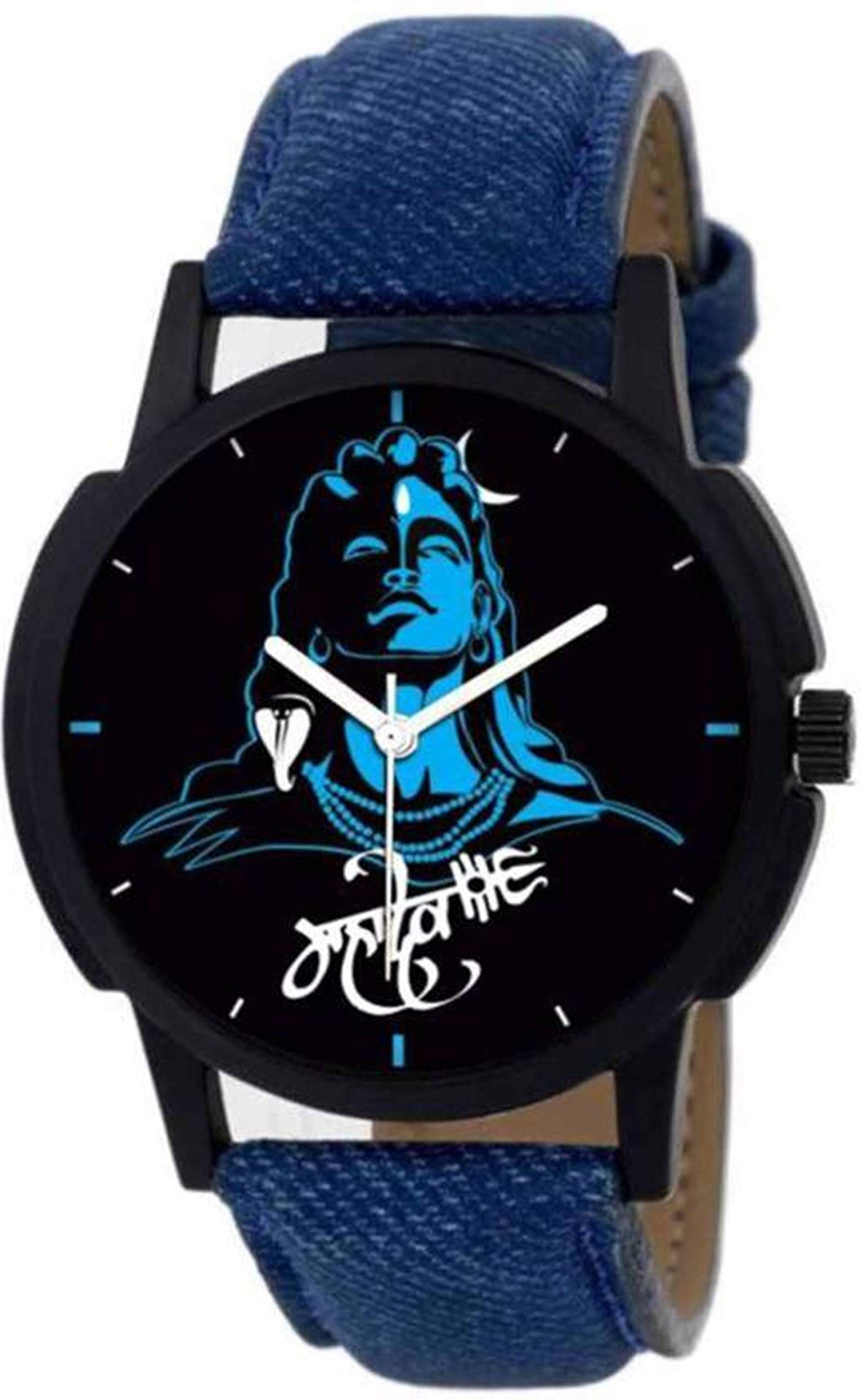 HORCHIS Casual Digital Black Dial Mens Leather Watch-HORC_ENT_11282 (B08BG49WSF) Amazon Price History, Amazon Price Tracker