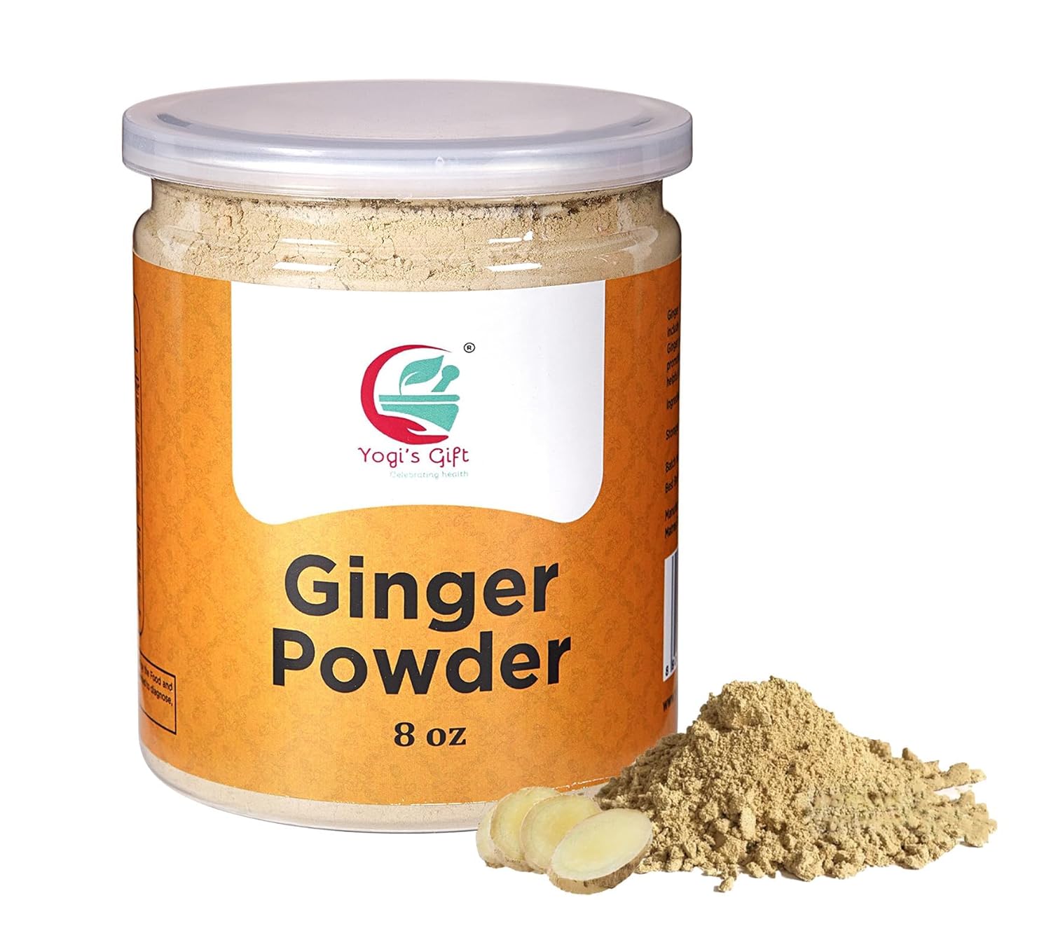Ginger Powder 2 LB | As Spicy as Fresh Ginger | Flavourful Powdered | 100% Pure and Natural | Great for Baking and Tea | By Yogi’s Gift®