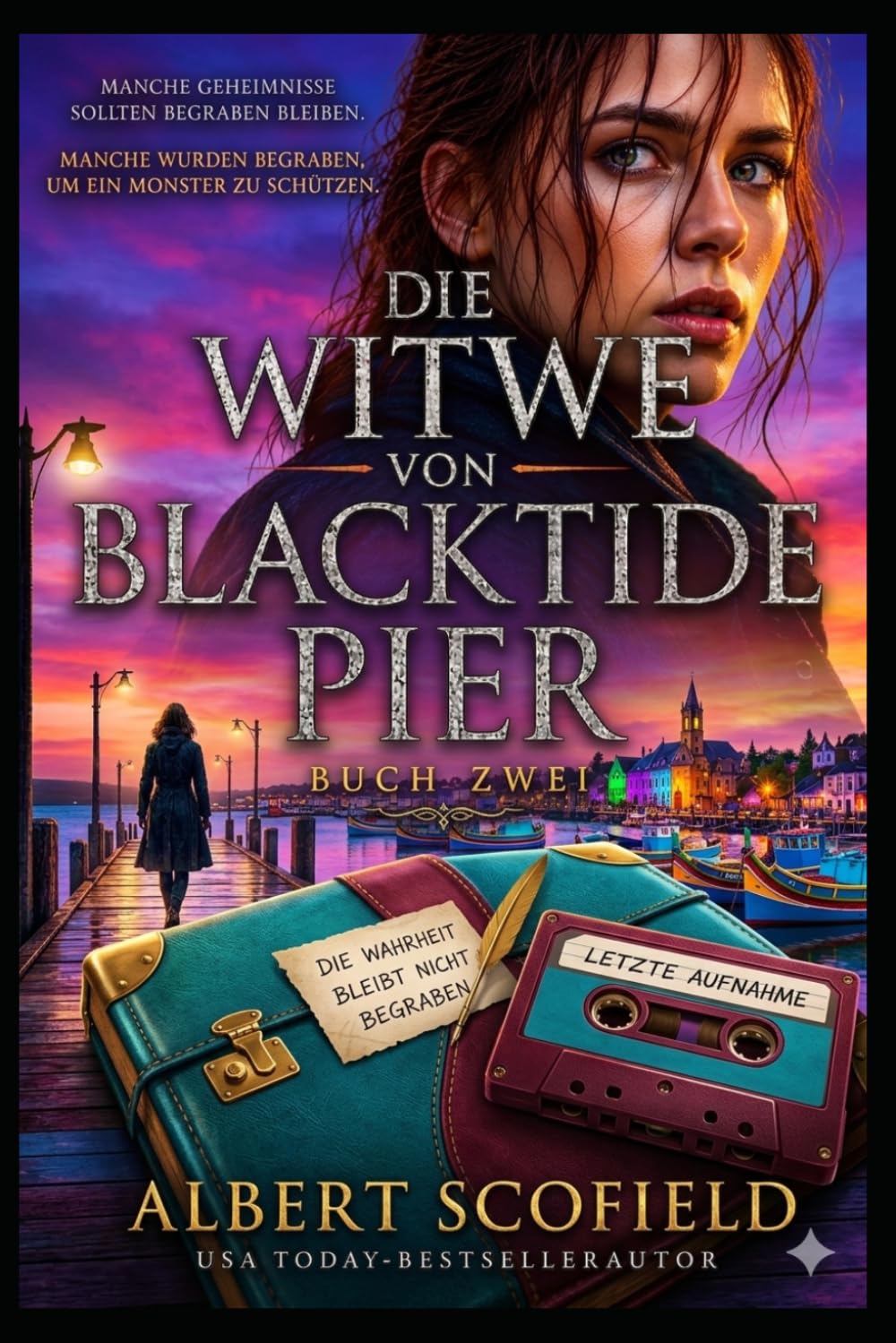 DIE WITWE VOM BLACKTIDE-PIER: Ein Briarwick-Harbor-Mysterium (Ein Briarwick Harbor Krimi)