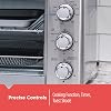 Horno Tostador Freidora de Aire BLACK+DECKER para 6 Rebanadas, Horno de Encimera 5-en-1 | Horno tostador grande con freidora de aire, tecnología EvenToast y espacio para seis rebanadas o una pizza de 12 pulgadas. 5