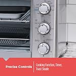BLACK+DECKER™ Crisp 'N Bake Air Fryer & Toaster, Suitable for 12 "Pizza, Silver