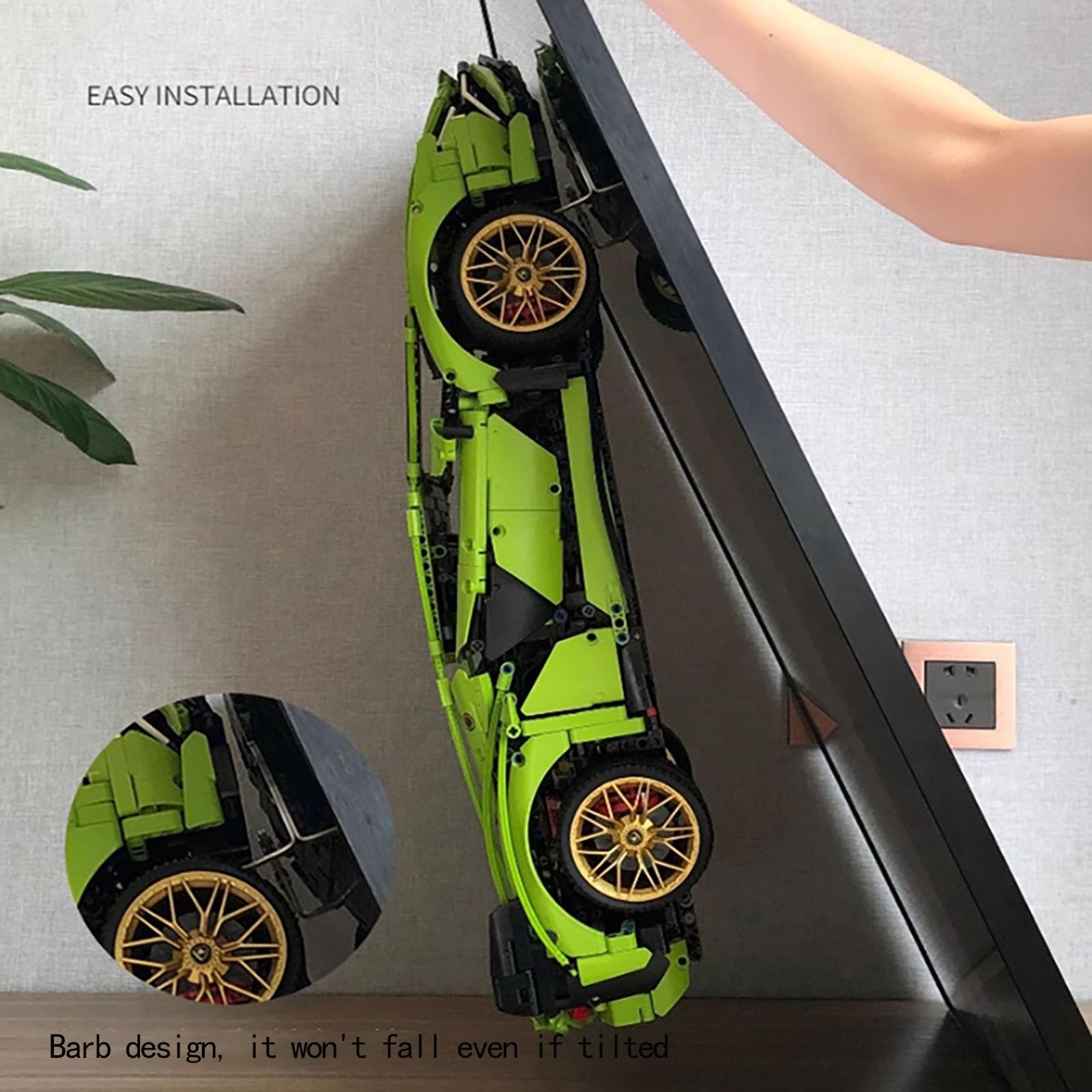 額縁です Lego 42171 F1 Racing Model Display Board Picture Frame with