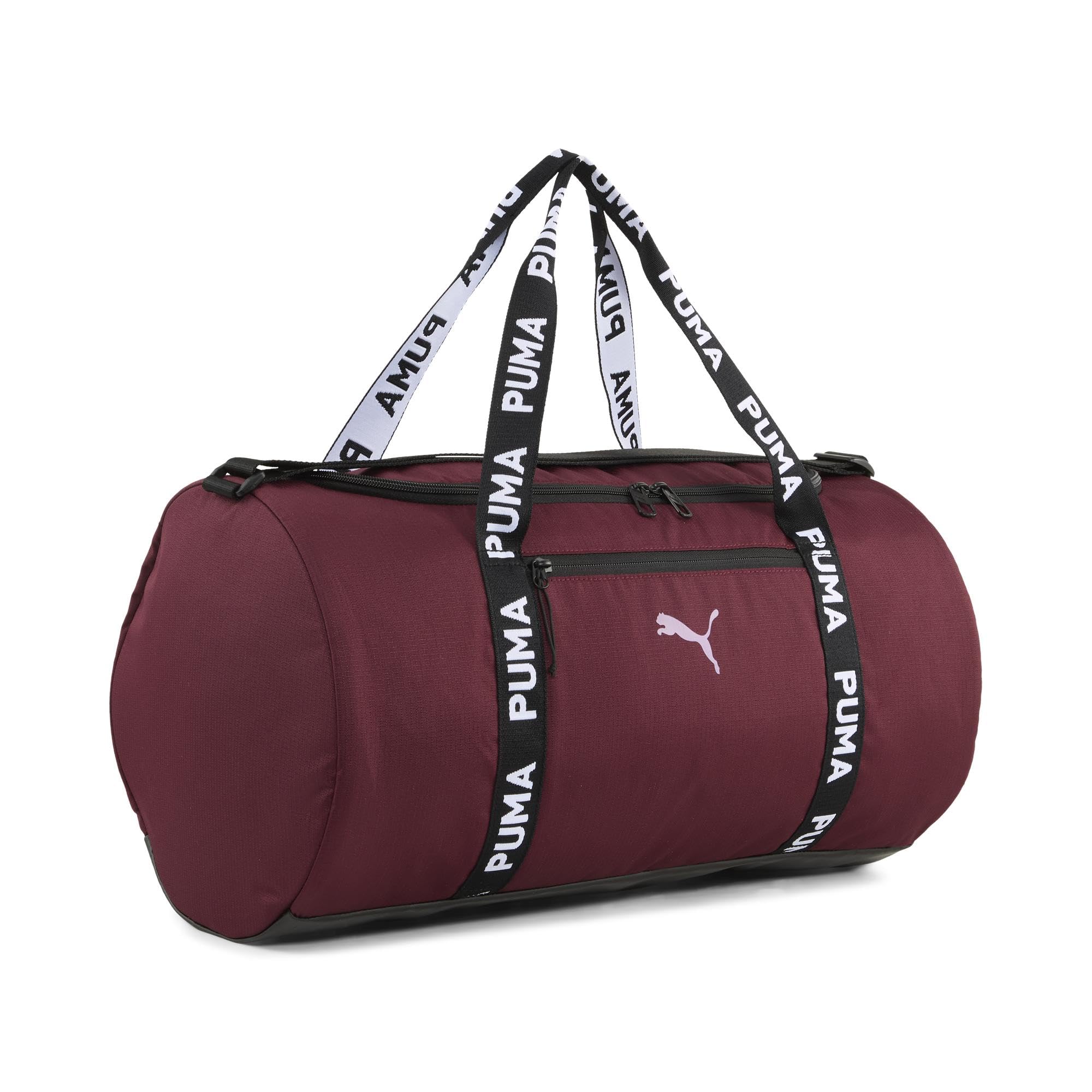Puma AT ESS Barrel Bag Kadın Spor Çantası, PUMA Black, Tek Beden