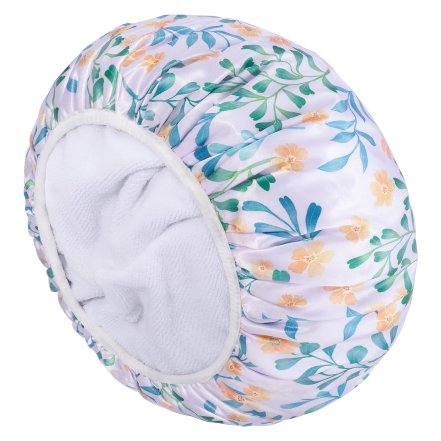 Gootty Shower Cap, Terry lined Reusable shower caps, Large