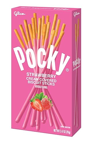 Miniatura 18 de Pocky Palitos de galletas cubiertos de crema de té verde matcha, 1.41 onzas (paquete de 20)