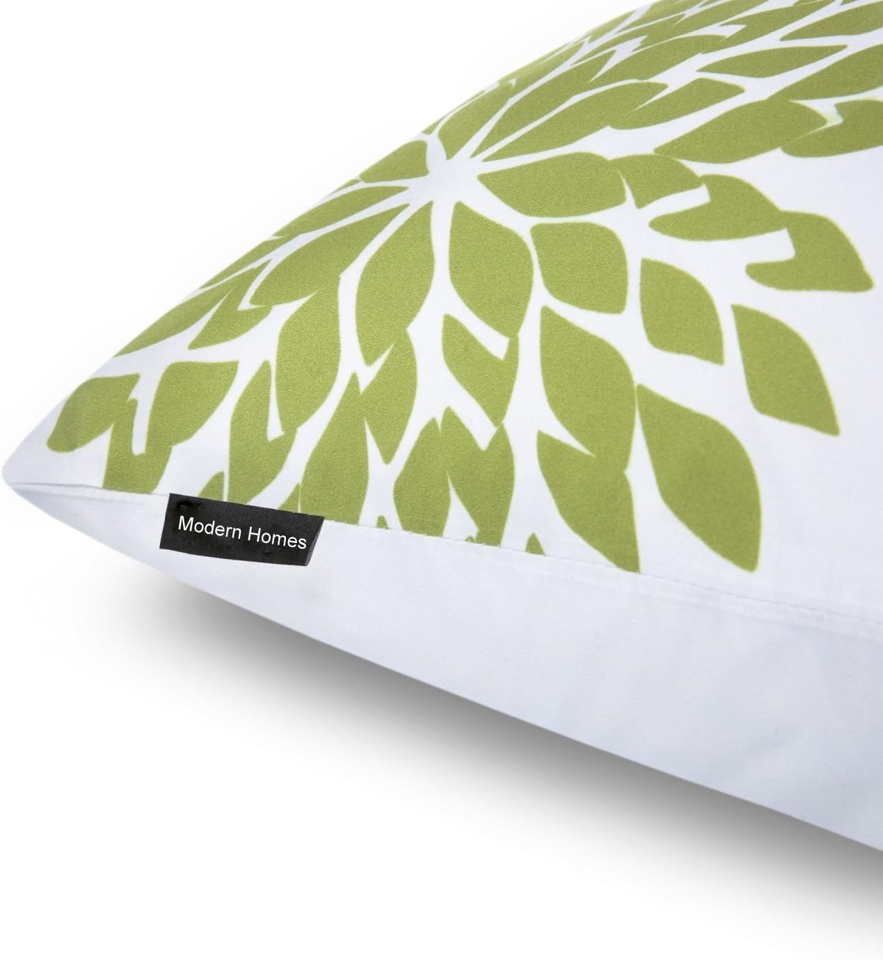 Modern Homes 100% Cotton Floral Design Decorative Throw Pillow Covers 16x16 inches/Cushion Covers for Sofa, Bed; Set of 6