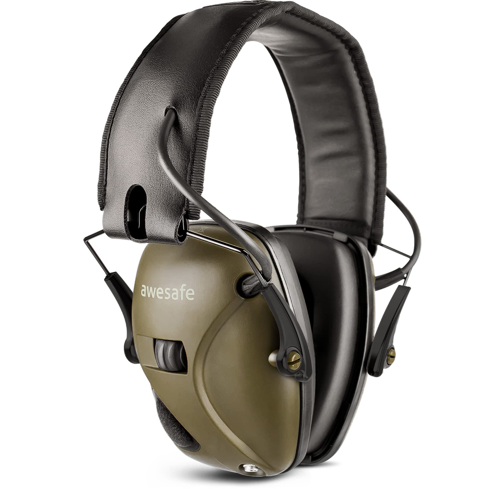Electronic Shooting Earmuffs Ear Hearing Protection Headphones for Shooter Gun Range Noise Reduction Sound Amplification