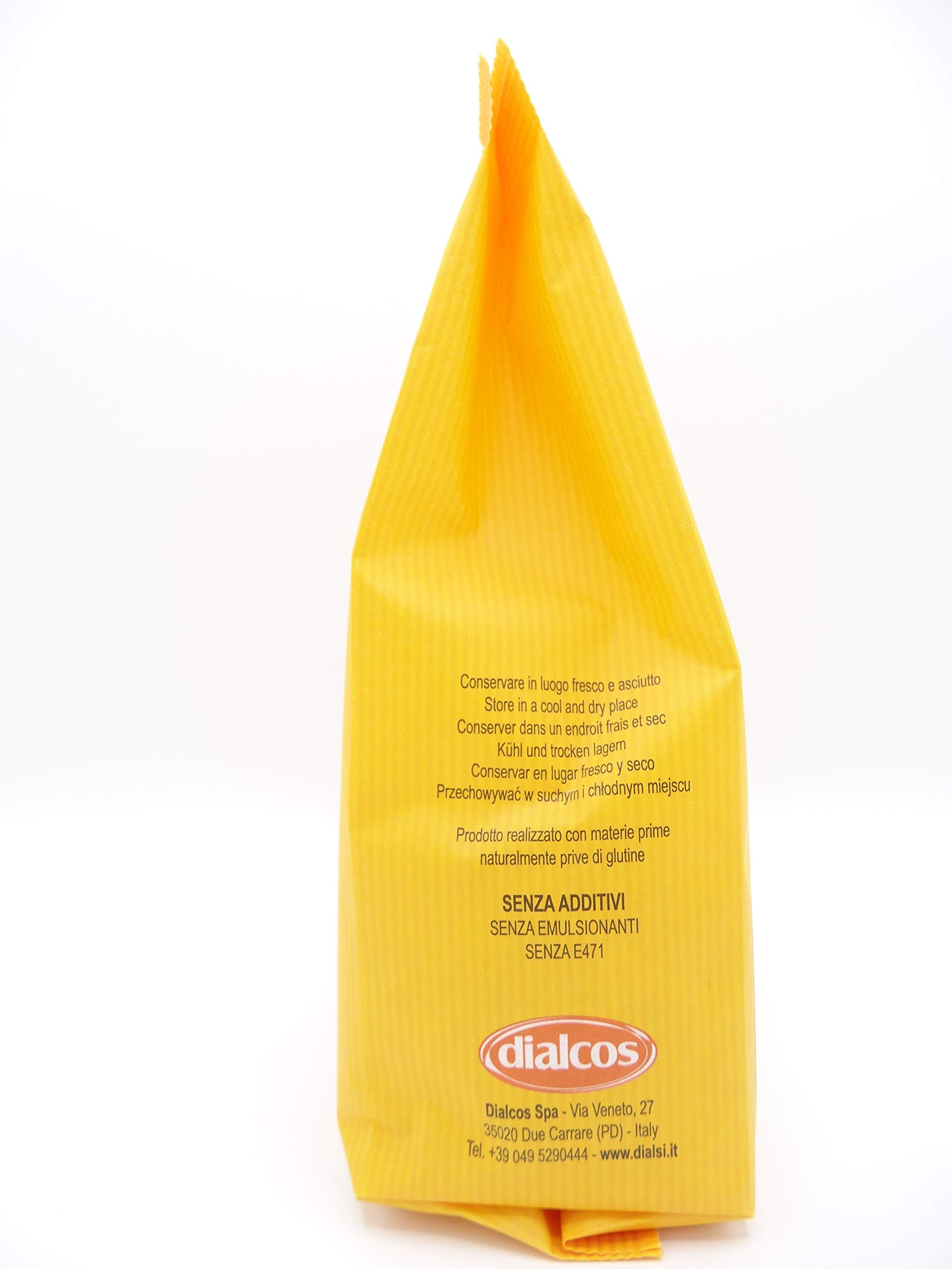 Dialsì Sedanini Pasta sin gluten de maíz y arroz, 400 gramos
