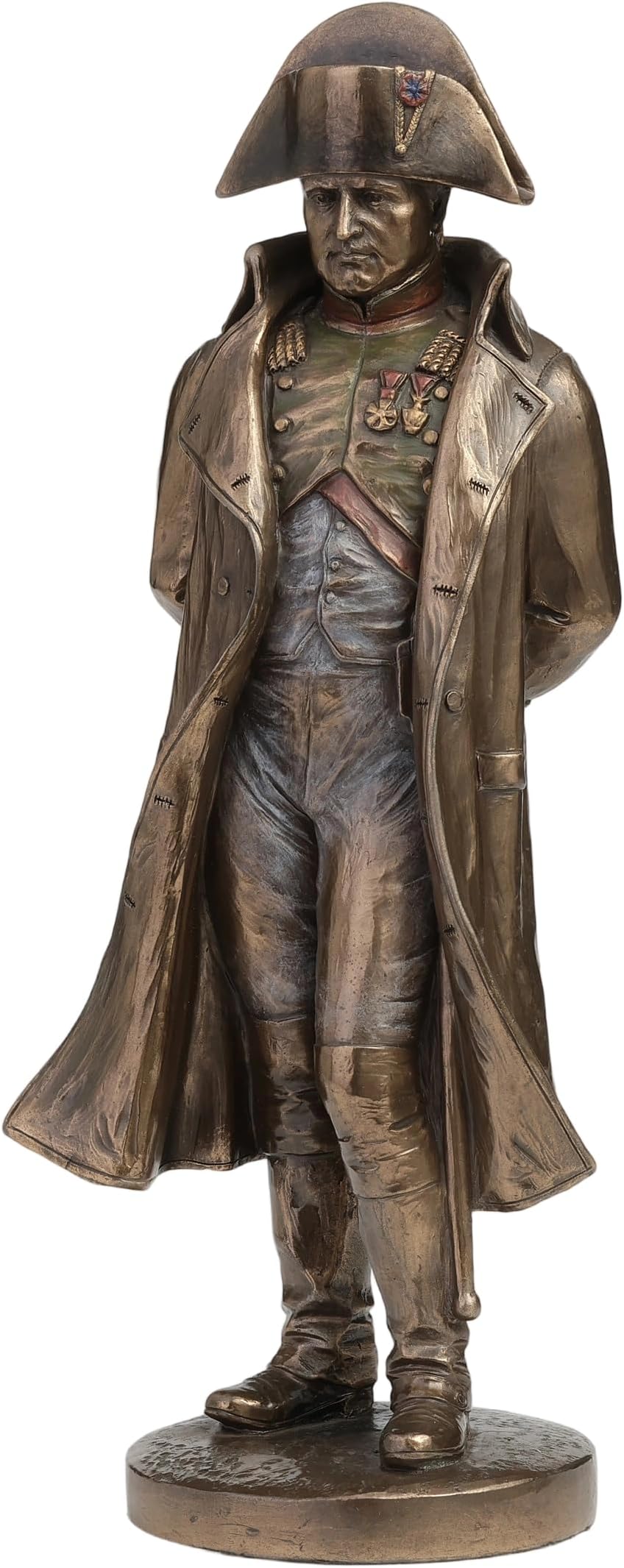 Veronese Design Magnifique - Napoleon with Hands in The Back Holding Monocular Statue Sculpture Figurine