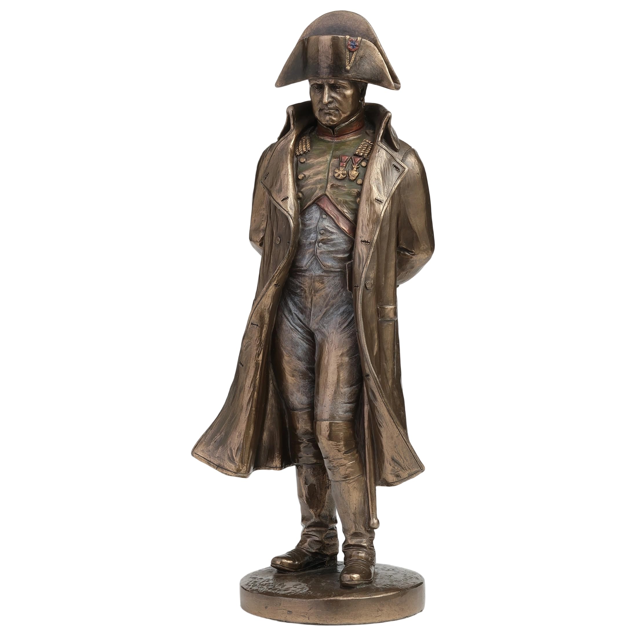 Magnifique - Napoleon with Hands in The Back Holding Monocular Statue Sculpture Figurine