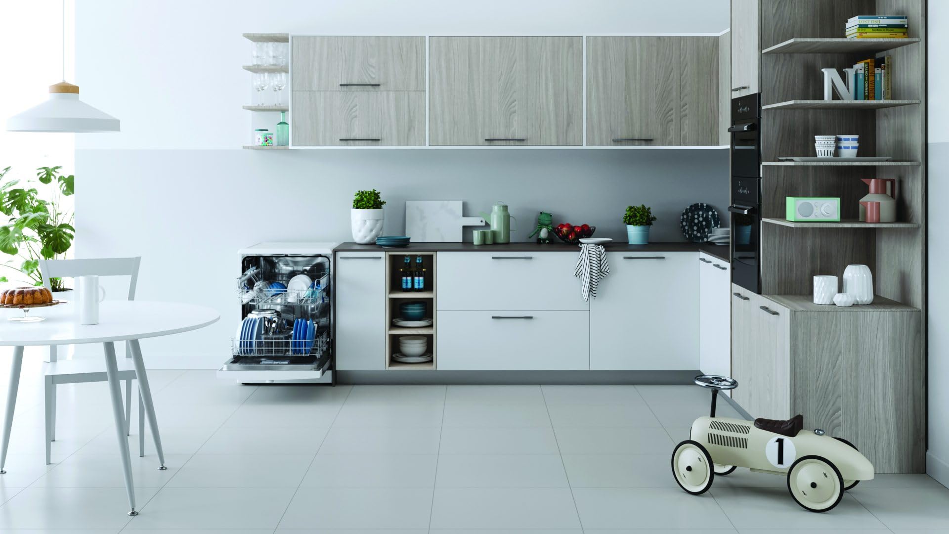 Indesit IN2FE14CNP80W Libera installazione 14 coperti E