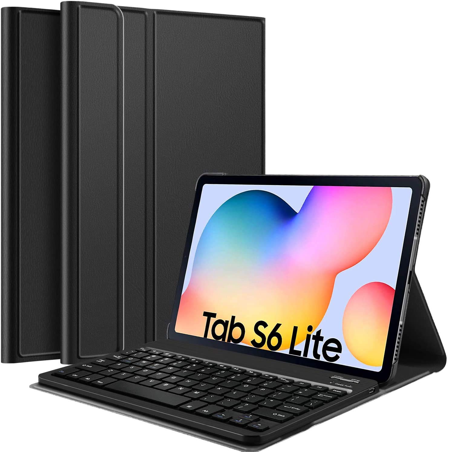 ABOUTTHEFIT ATF Keyboard Case for Samsung Galaxy Tab S6 Lite 10.4 2020 Model SM-P610 (Wi-Fi) SM-P615 (LTE) [Secure S Pen Holder] Detachable Bluetooth Keyboard, Black (Will Not Fit Tab S6 T865) (B08BJZX7MV) Amazon Price History, Amazon Price Tracker