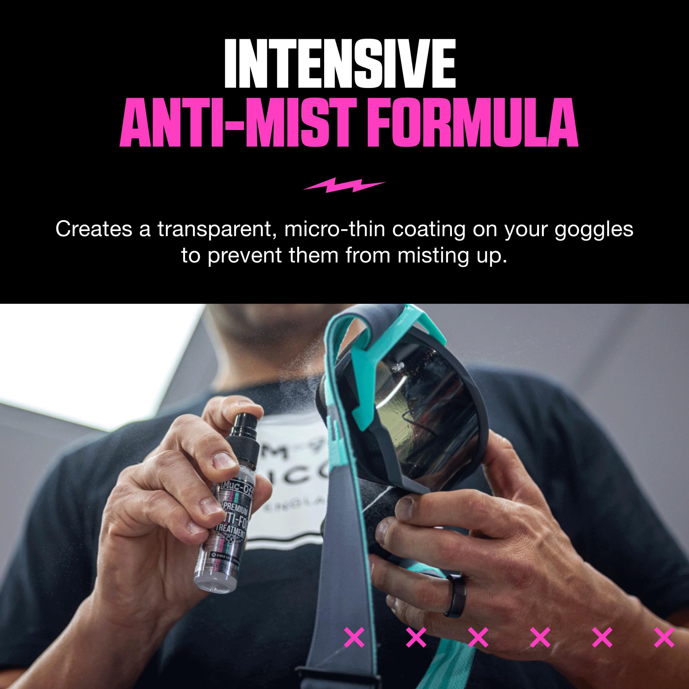 Eyewear & Goggle Anti Fog Medio