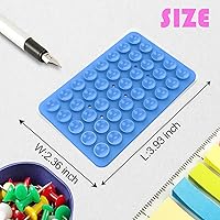 Vista 55 de Silicone Double Sided Suction Phone Case Mount, Detachable Hands Free & Strong Grip Holder for Selfies & Videos, Compatible iPhone Android