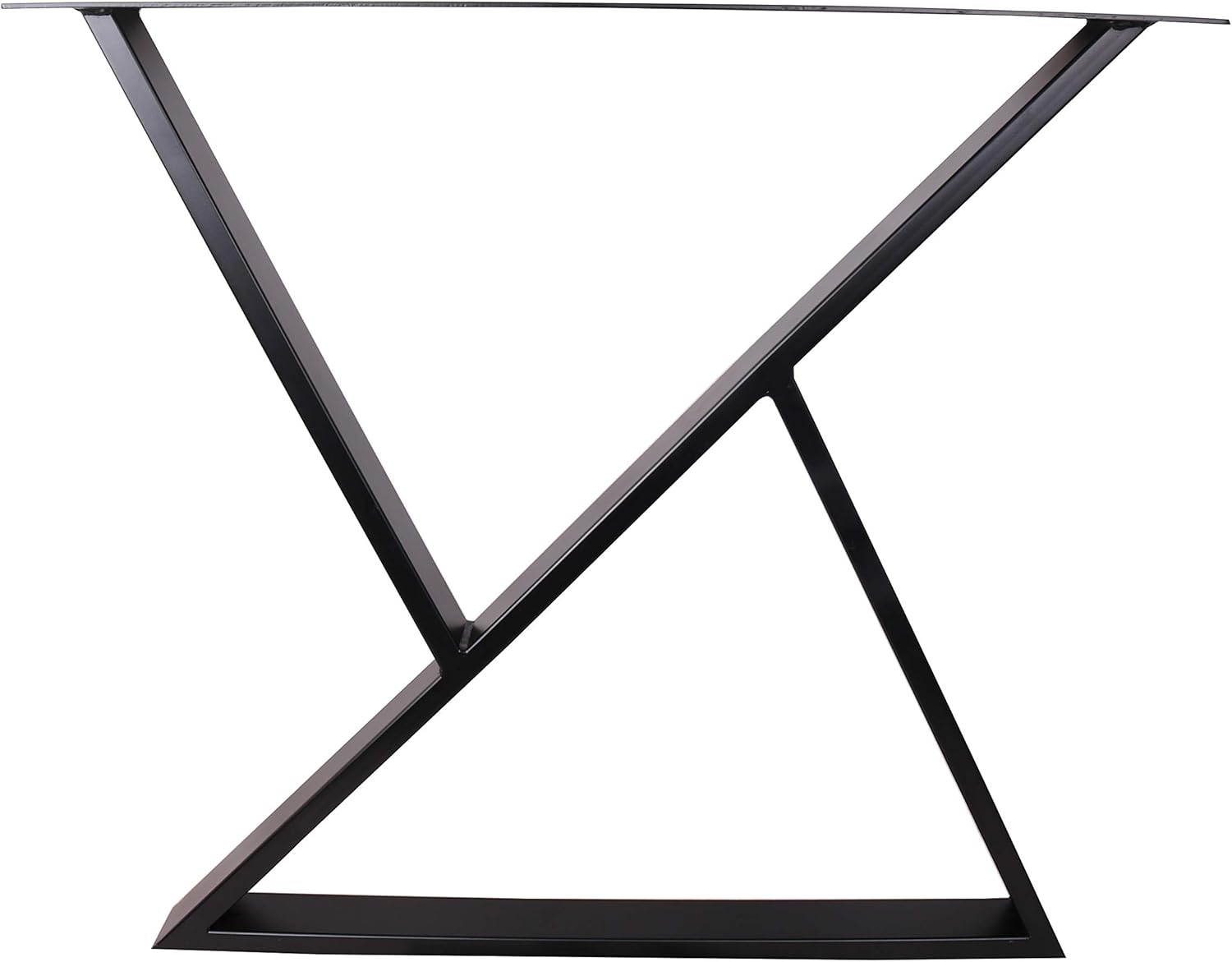 Buy ECLV 2 X High Quality 28 Dining Table Legs, ZShaped Steel Table