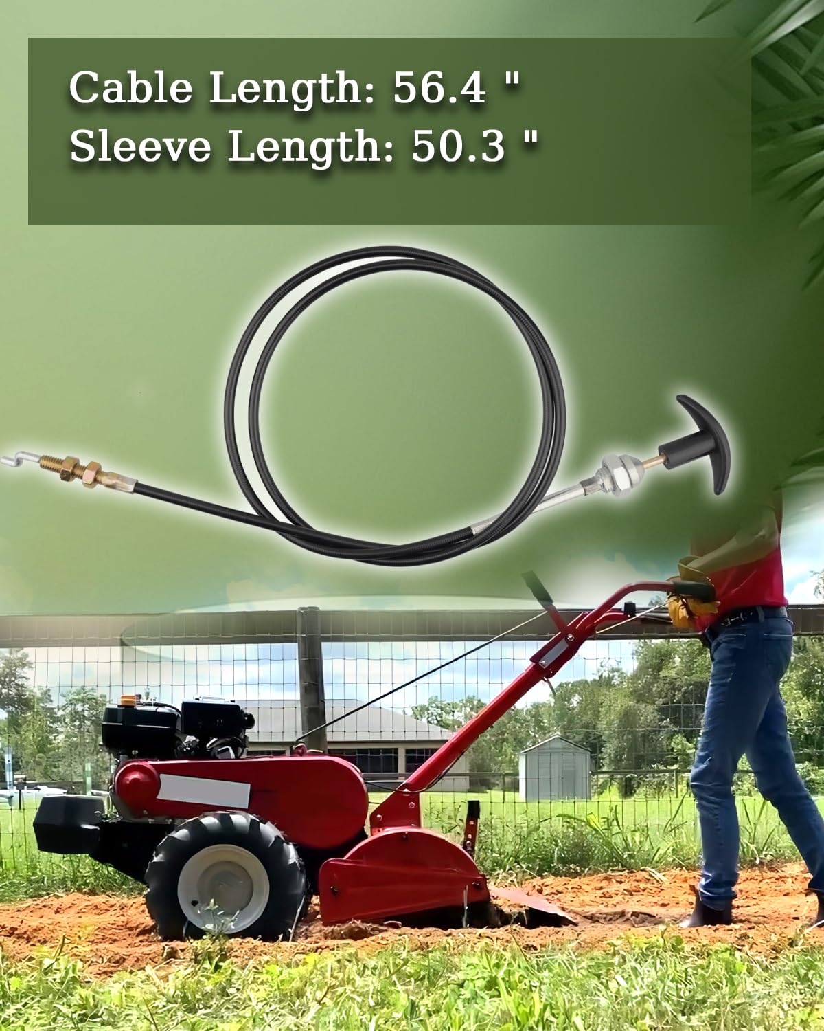 Umkehrkupplungskabel Für MTD, Troy Bilt, Yard Machines Rasenmäher – Ersetzt 946-04058, 746-04058