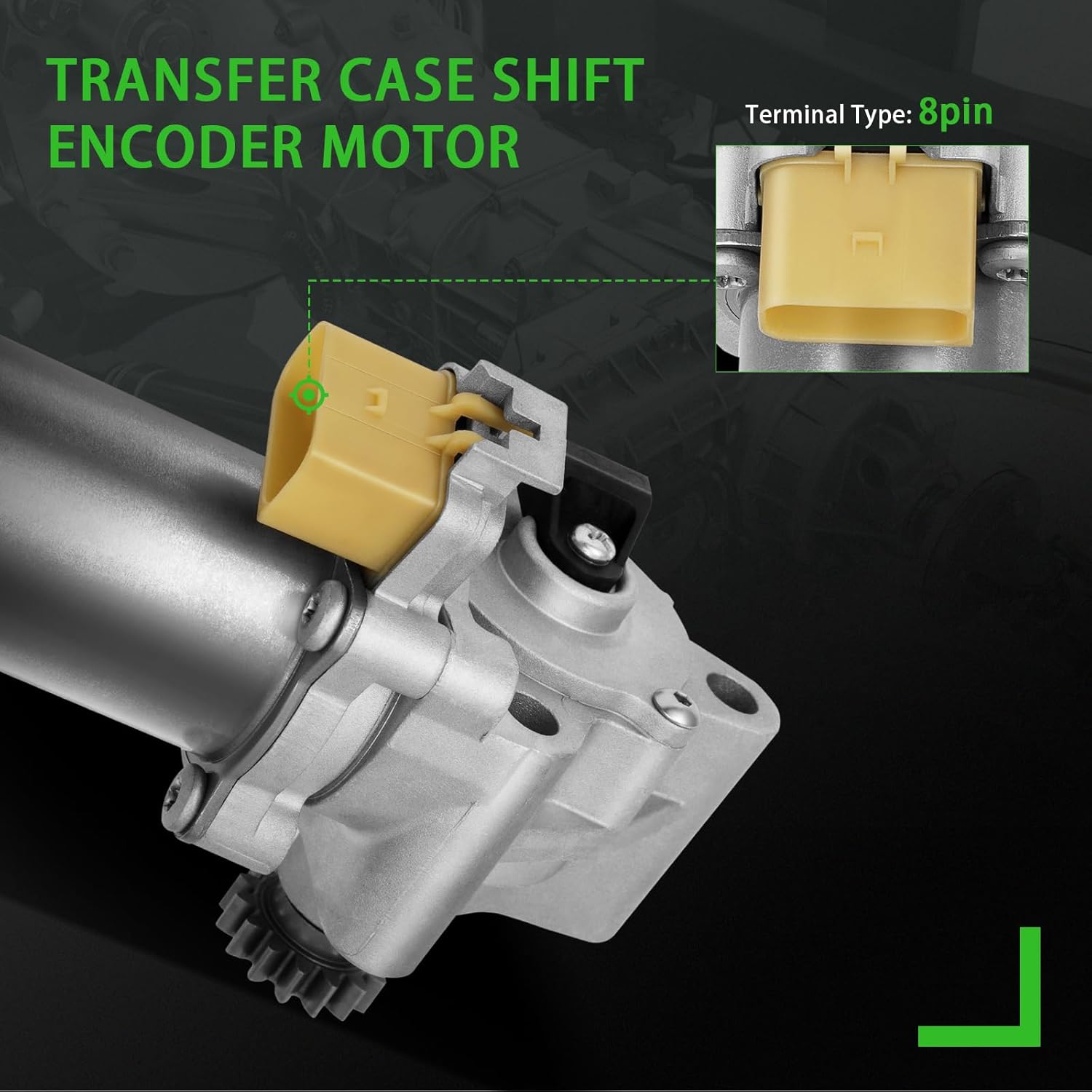 SCITOO 600-933 4WD Transfer Case Shift Motor Actuator Compatible for BMW 325xi 328i xDrive 328xi 330xi 335i xDrive 335xi 525xi 528i xDrive 528xi 530xi 535i xDrive 535xi Transfer Case Motor