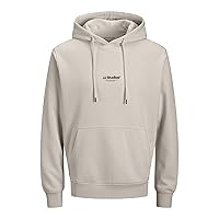 JACK & JONES Jjesoho - Felpa con Cappuccio Noos Pls, Taglie Forti