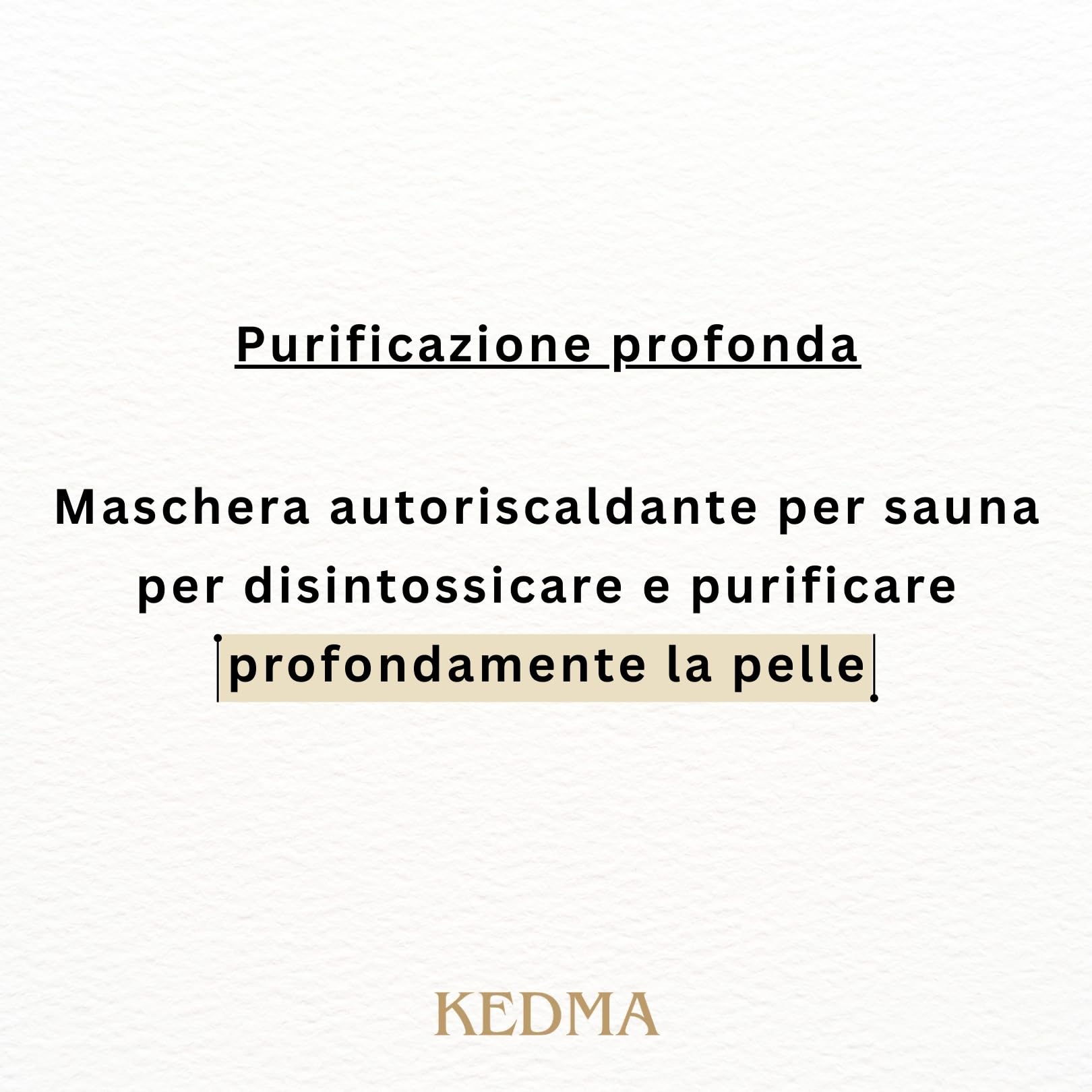 Kedma - Set Cura Viso Royalty - Maschera Sauna, Siero Attivo, Crema Rassodante - 3 Prodotti