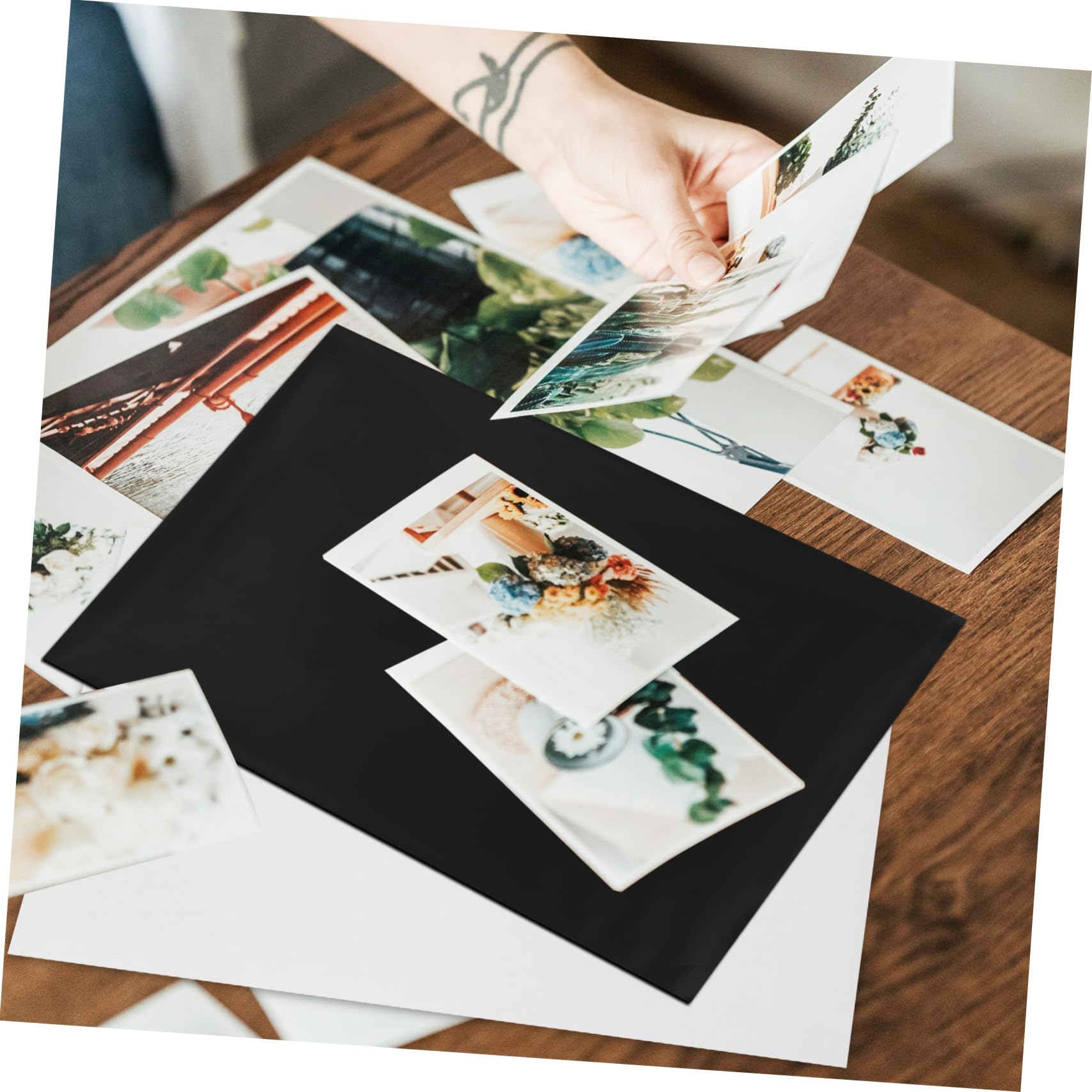 SHOWERORO Feuilles de Papier Magnétique pour Imprimante 10 Feuilles Faciles à Utiliser Adaptées Montage sur Tableau Blanc Ou Réfrigérateur